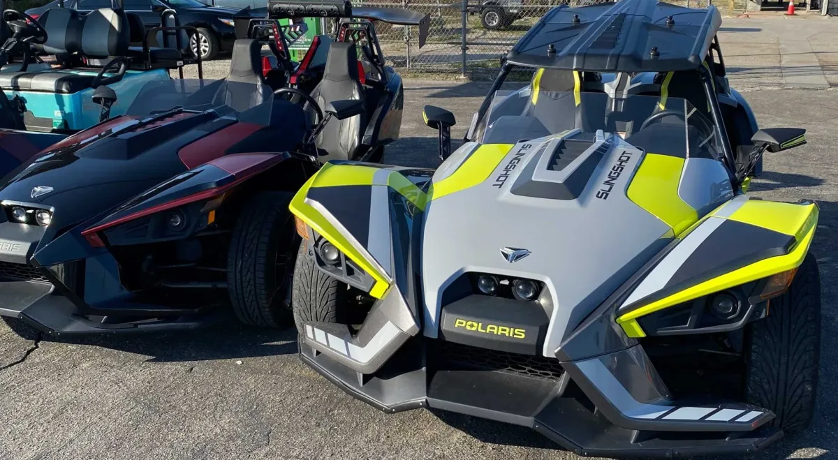 Polaris Slingshot rental Panama City Beach Thunder Beach