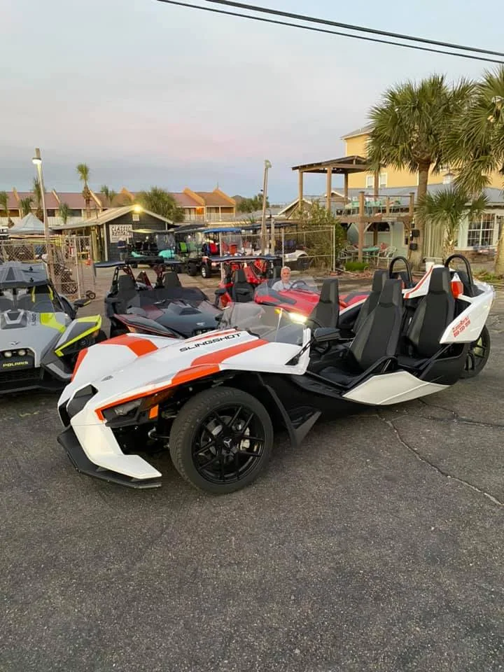 Four seat Polaris Slingshot rental