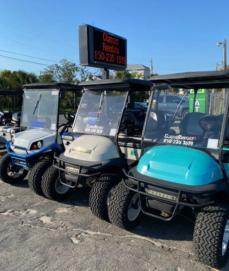 Golf cart rentals