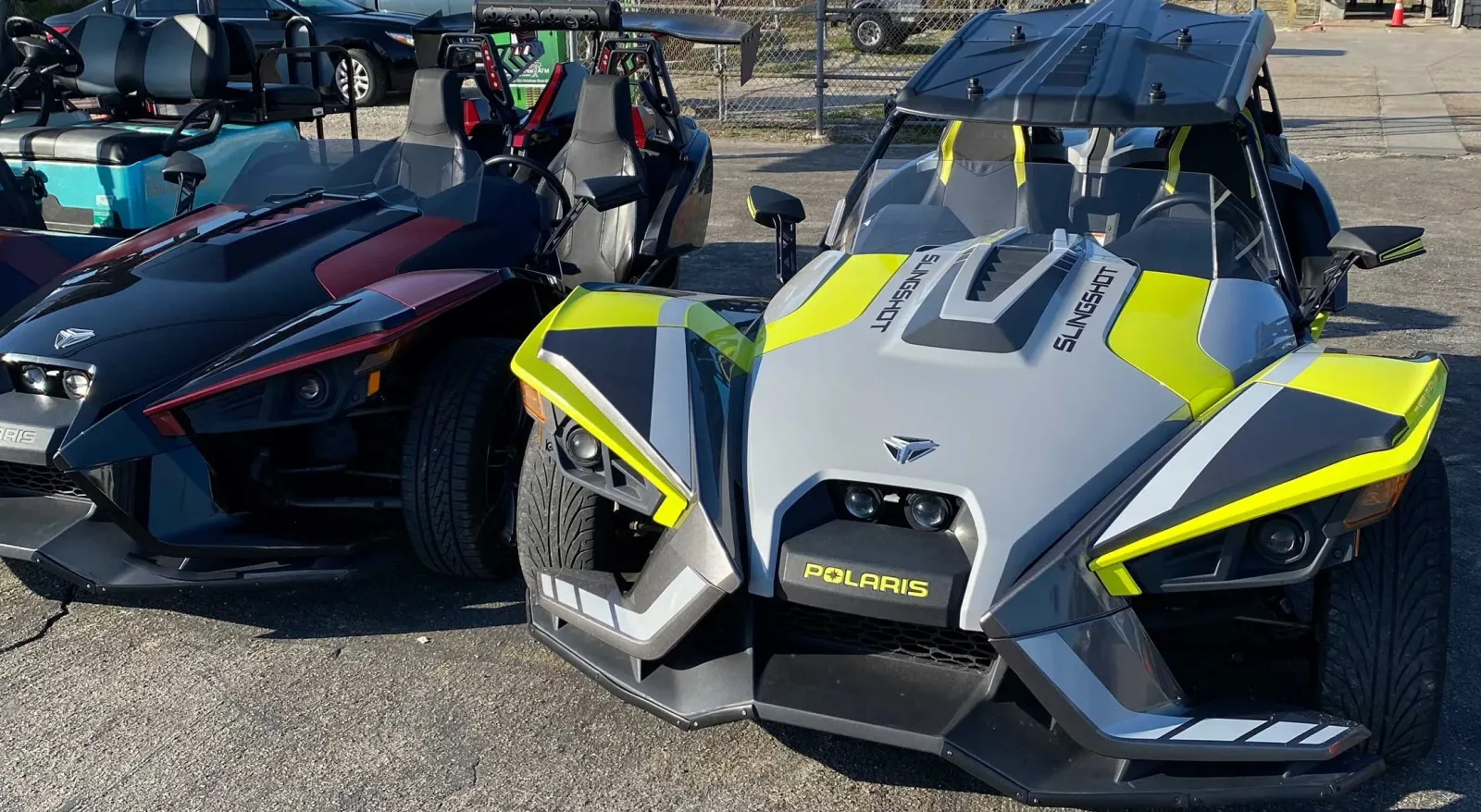Polaris Slingshot rental Thunder Beach Panama City Beach